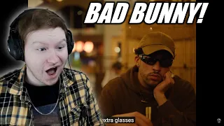 American REACTS to Bad Bunny - Yonaguni (Official Video)