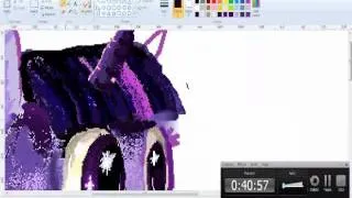 My Little Pony Twilight Sparkle Speed Draw