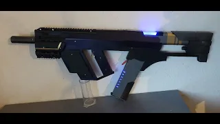 Big bulky simple laser rifle