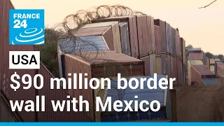 ‘Ridiculous’ $90 million wall on US border with Mexico comes down • FRANCE 24 English