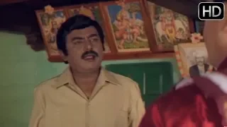 Krishnam Raju warning to Vajramuni for Stealing Village Money | Best Scene of Simhada Mari Movie