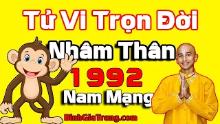 Tử vi trọn đời 1992 nam mạng: Cuộc đời bảy nổi ba chìm - Xem tử vi trọn đời tuổi Nhâm Thân