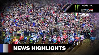 News Highlights in Italiano | Monster Energy FIM Motocross of Nations #MXGP #Motocross