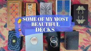 😊Most beautiful decks in my tarot collection 💕(Part 1) Tarot lovers unite🧡