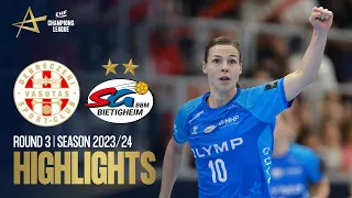DVSC Schaeffler vs SG BBM Bietigheim | Round 3 | EHF Champions League Women 2023/24