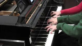 Winter Wonderland for piano 4-hands arranged by Raymond Feng