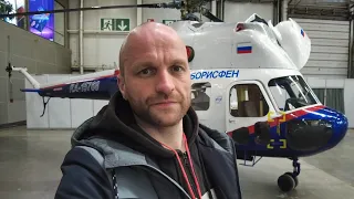 Вертолетная выставка "HeliRussia-2022" обзорчик с вертушками  Моя радость Ансат и Bell-505  в полете