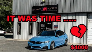 Taking My BMW F80 M3 To Get The Crankhub Done! Here's Why .....