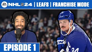 1 Since 67 | NHL 24 | Toronto Maple Leafs | Franchise Mode | Episode 1