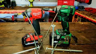 Milwaukee Gen #3 impact Driver VS Metabo HPT multi volt impact driver