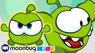 Cut The Rope - Nom Olympics | Learn | ABC 123 Moonbug Kids | Fun Cartoons | Learning Rhymes