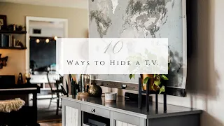 10 Ways to Hide a TV