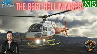 THE BEST HELICOPTER IN MSFS2020! H125 (AS350B3e) BY COWAN SIMULATION! XBOX & PC