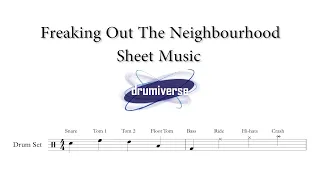 Freaking Out The Neighbourhood by Mac Demarco - Drum Score (Request #100)