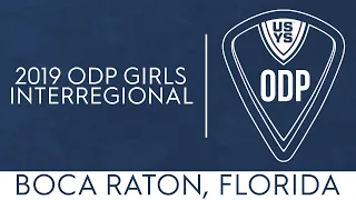 2019 US Youth Soccer ODP Girls Interregional