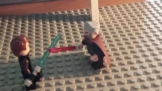 Lego star wars Anakin Skywalker Obi wan Kenobi vs count dooku