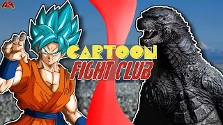 GOKU vs GODZILLA! (Dragon Ball Super vs Godzilla) | Cartoon Fight Club Episode 216