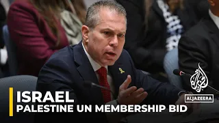 Israel says Palestine full UN membership bid is for political interest