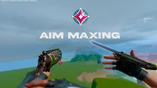 AIM MAXING IN VALORANT