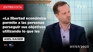 La libertad económica permite a las personas perseguir sus objetivos utilizando lo que les pertenece