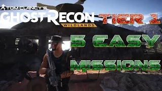 Ghost Recon Wildlands: 5 Easy missions for Tier 1 Points