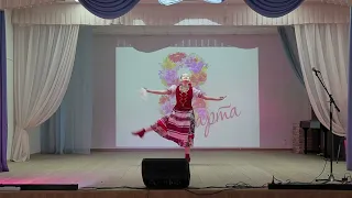 Ансамбль народного танца "Талисман" -"Казачка"  Солистка  Дарья Смагарева