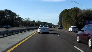 Jacksonville West Beltway (Interstate 295 Exits 1 to 10) northbound