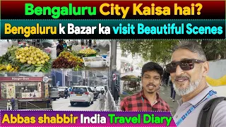 A visit to Bengaluru Bazaar | Pakistani Journalist Abbas Shabbir Travel Diary in India | CWC23
