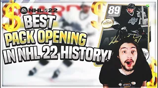 NHL 22 HUT THE BEST PACK OPENING IN NHL HISTORY CRAZY PULLS!