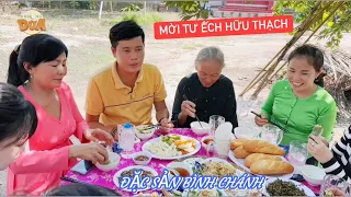 Khương Dừa làm nguyên mâm đặc sản Bình Chánh chiêu đãi Tư Ếch Hữu Thạch