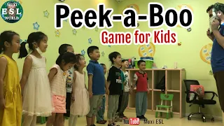 290 - Best ESL Flashcards Game for Kids| Peek-a-Boo Game