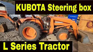 KUBOTA Steering box replacement L175 L185DT L185F l245 L245DT L225 L295 L295DT