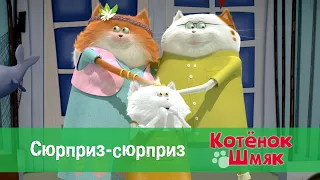 Котенок Шмяк 😻 - Эпизод 34. Сюрприз-сюрприз - Премьера мультфильма