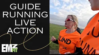 Love running? Become a guide runner! Live action POV #blindsport