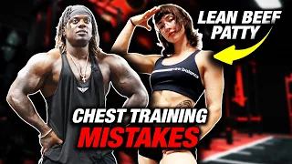 STOP doing Chest Training Mistakes Ft. Lean Beef Patty | Coaching Up