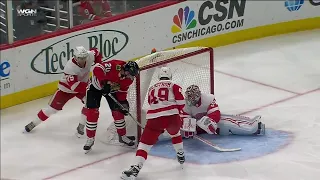 Gotta See It: Saad scores hat trick in return to United Center