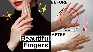 Exercises Fingers | How to Elongate and Slim Fingers | For Beautiful Hands