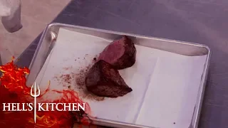 Gordon Has Enough With Being Served Raw Steak | Hell's Kitchen