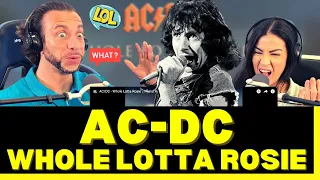 A LITTLE EXTRA CUSHION FOR THE PUSHIN'?! First Time Hearing AC/DC - Whole Lotta Rosie Reaction!