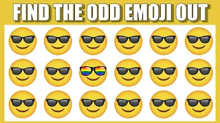 HOW GOOD ARE YOUR EYES #138 l Find The Odd Emoji Out l Emoji Puzzle Quiz