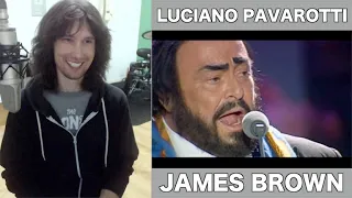 British guitarist analyses Luciano Pavarotti and James Brown live in 1998!