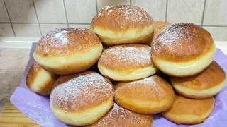 Krofne qe shkrihen ne goje!!Fried donuts recipe!!