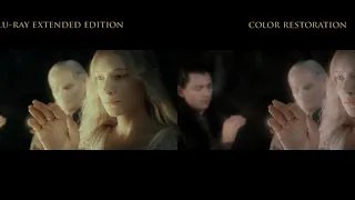 The Lord of the Rings [Extended Edition] Blu-ray vs Color Restoration