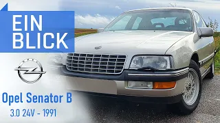 Opel Senator B 3.0 24V 1991 - Opel´s last luxury car - Review, test and purchase advice