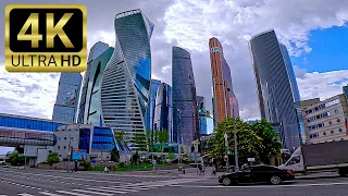 Walking Tour 4K 🇷🇺 | Moscow-City (Moscow International Business Center)