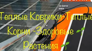 Теплые коврики для наших растений