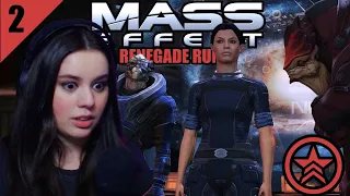 Assembling the Team! First Renegade Run Mass Effect Monday | Ep.2 [ME1]