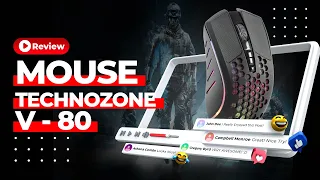 Techno Zone V 80 Gaming Mouse Full Review