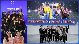 Reaction | TREASURE - เพลง U, เพลง Darari และเพลง It's okay #ชวนเธอมารีแอค