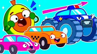 Police Monster Truck! 🤩✨ Which Car is the Best? || More Funny Stories for Kids